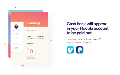 Hoopla: Coupon Codes, Deals and Cash Back from Chrome web store to be run with OffiDocs Chromium online Hoopla: Coupon Codes, Deals and Cash Back from Chrome web store to be run with OffiDocs Chromium online