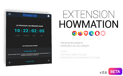 Howmation from Chrome web store to be run with OffiDocs Chromium online Howmation from Chrome web store to be run with OffiDocs Chromium online