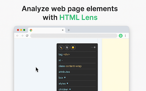HTML Lens from Chrome web store to be run with OffiDocs Chromium online HTML Lens from Chrome web store to be run with OffiDocs Chromium online