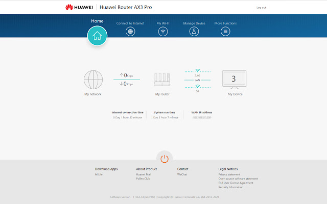 Huawei Router AX3 Pro from Chrome web store to be run with OffiDocs Chromium online Huawei Router AX3 Pro from Chrome web store to be run with OffiDocs Chromium online