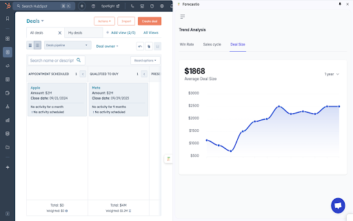 HubSpot Sales Extension by Forecastio from Chrome web store to be run with OffiDocs Chromium online HubSpot Sales Extension by Forecastio from Chrome web store to be run with OffiDocs Chromium online