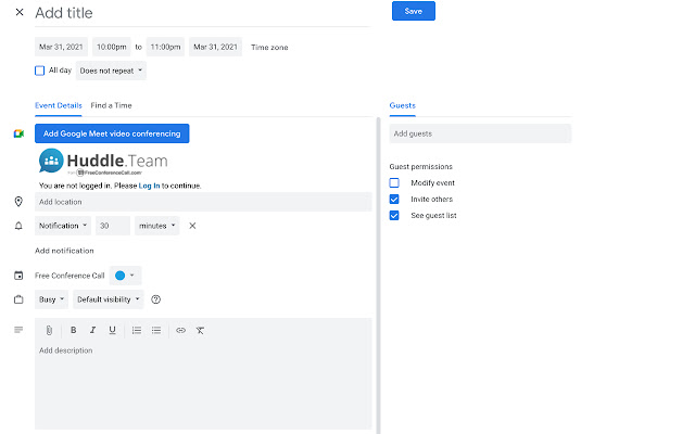 Huddle.team Scheduler from Chrome web store to be run with OffiDocs Chromium online Huddle.team Scheduler from Chrome web store to be run with OffiDocs Chromium online