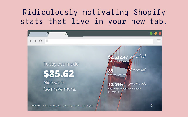 Hustle Tab for Shopify from Chrome web store to be run with OffiDocs Chromium online Hustle Tab for Shopify from Chrome web store to be run with OffiDocs Chromium online