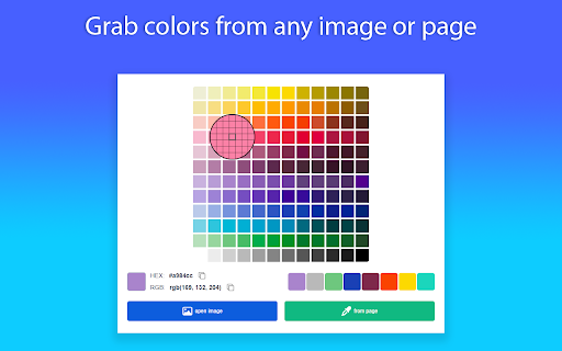 Image Color Picker from Chrome web store to be run with OffiDocs Chromium online Image Color Picker from Chrome web store to be run with OffiDocs Chromium online