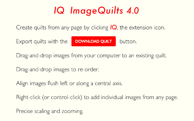 ImageQuilts from Chrome web store to be run with OffiDocs Chromium online ImageQuilts from Chrome web store to be run with OffiDocs Chromium online