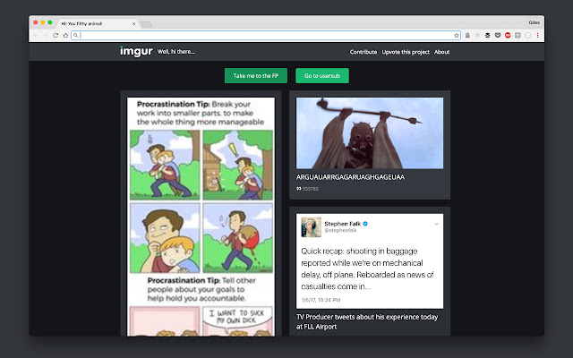 Imgur Chrome Extension from Chrome web store to be run with OffiDocs Chromium online Imgur Chrome Extension from Chrome web store to be run with OffiDocs Chromium online