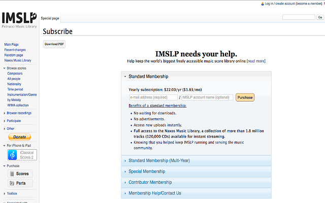 Impatient IMSLP from Chrome web store to be run with OffiDocs Chromium online Impatient IMSLP from Chrome web store to be run with OffiDocs Chromium online