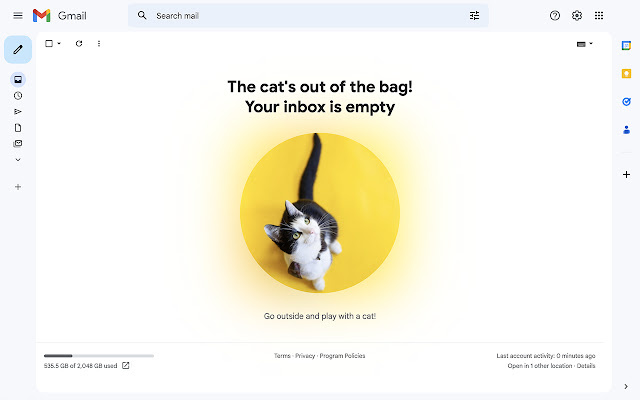 Inbox Zero Cats for Gmail from Chrome web store to be run with OffiDocs Chromium online Inbox Zero Cats for Gmail from Chrome web store to be run with OffiDocs Chromium online