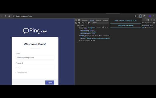 Inertia Props Inspector from Chrome web store to be run with OffiDocs Chromium online Inertia Props Inspector from Chrome web store to be run with OffiDocs Chromium online