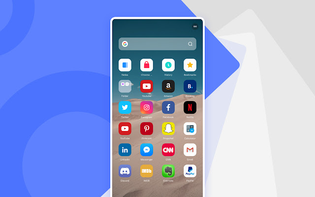 Infinity New Tab for Mobile from Chrome web store to be run with OffiDocs Chromium online Infinity New Tab for Mobile from Chrome web store to be run with OffiDocs Chromium online