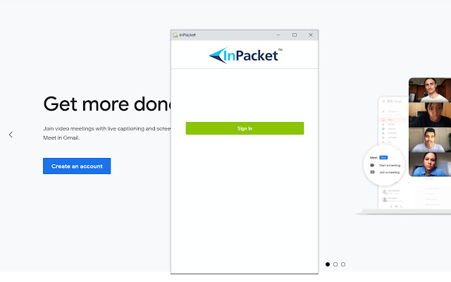 InPacket Communications from Chrome web store to be run with OffiDocs Chromium online InPacket Communications from Chrome web store to be run with OffiDocs Chromium online