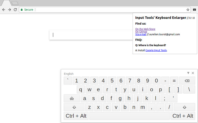 Input Tools Keyboard Enlarger from Chrome web store to be run with OffiDocs Chromium online Input Tools Keyboard Enlarger from Chrome web store to be run with OffiDocs Chromium online