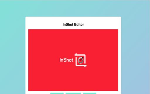 InShot Powerful all in one from Chrome web store to be run with OffiDocs Chromium online InShot Powerful all in one from Chrome web store to be run with OffiDocs Chromium online