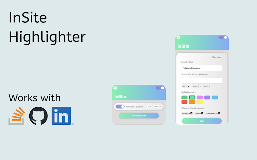 InSite Highlighter from Chrome web store to be run with OffiDocs Chromium online InSite Highlighter from Chrome web store to be run with OffiDocs Chromium online
