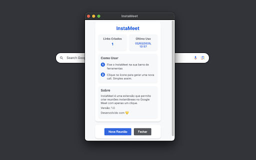 InstaMeet from Chrome web store to be run with OffiDocs Chromium online InstaMeet from Chrome web store to be run with OffiDocs Chromium online