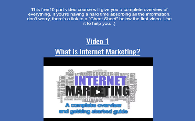 Internet Marketing Overview from Chrome web store to be run with OffiDocs Chromium online Internet Marketing Overview from Chrome web store to be run with OffiDocs Chromium online