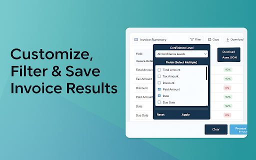 Invoice to CSV Converter from Chrome web store to be run with OffiDocs Chromium online Invoice to CSV Converter from Chrome web store to be run with OffiDocs Chromium online