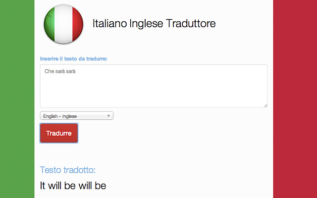 Italiano Inglese Traduttore from Chrome web store to be run with OffiDocs Chromium online Italiano Inglese Traduttore from Chrome web store to be run with OffiDocs Chromium online