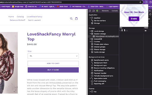 Jewel ML Helper from Chrome web store to be run with OffiDocs Chromium online Jewel ML Helper from Chrome web store to be run with OffiDocs Chromium online