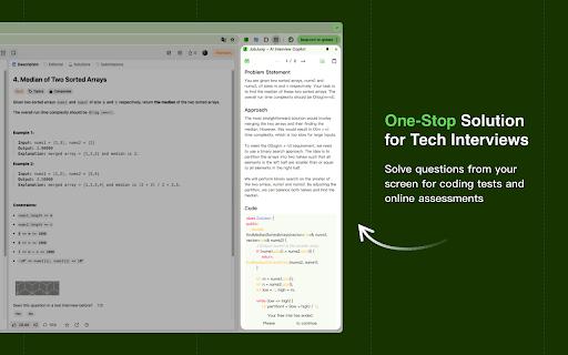 JobJump AI Interview Copilot from Chrome web store to be run with OffiDocs Chromium online JobJump AI Interview Copilot from Chrome web store to be run with OffiDocs Chromium online