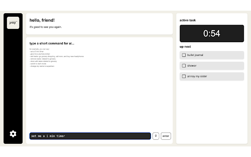 Journey: AI Powered Productivity Dashboard from Chrome web store to be run with OffiDocs Chromium online Journey: AI Powered Productivity Dashboard from Chrome web store to be run with OffiDocs Chromium online