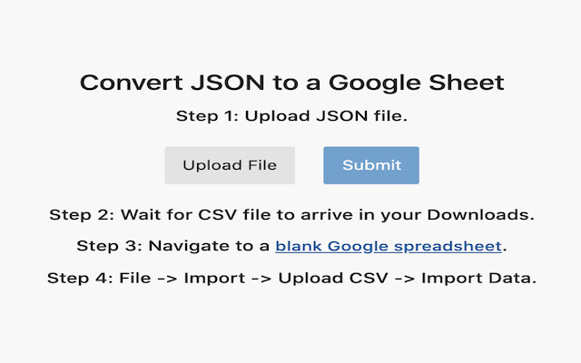 JSON Sheets from Chrome web store to be run with OffiDocs Chromium online JSON Sheets from Chrome web store to be run with OffiDocs Chromium online