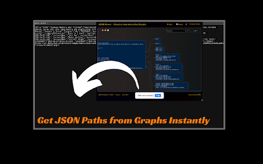 JSON Viewer Visualize into interactive graphs from Chrome web store to be run with OffiDocs Chromium online JSON Viewer Visualize into interactive graphs from Chrome web store to be run with OffiDocs Chromium online