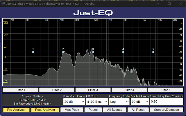 Just EQ from Chrome web store to be run with OffiDocs Chromium online Just EQ from Chrome web store to be run with OffiDocs Chromium online