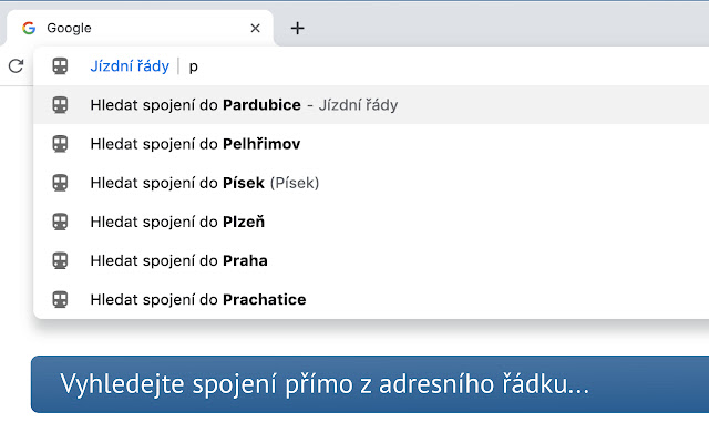 Jízdní řády from Chrome web store to be run with OffiDocs Chromium online Jízdní řády from Chrome web store to be run with OffiDocs Chromium online