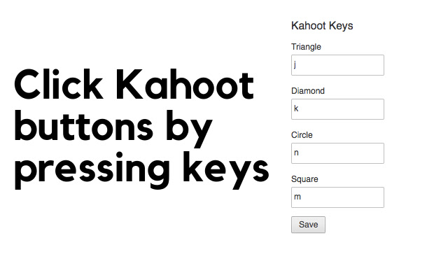 Kahoot Keys from Chrome web store to be run with OffiDocs Chromium online Kahoot Keys from Chrome web store to be run with OffiDocs Chromium online
