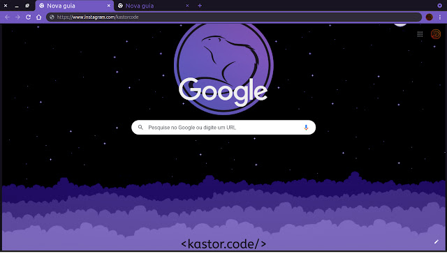 KastorCode Purple Sky Theme from Chrome web store to be run with OffiDocs Chromium online KastorCode Purple Sky Theme from Chrome web store to be run with OffiDocs Chromium online