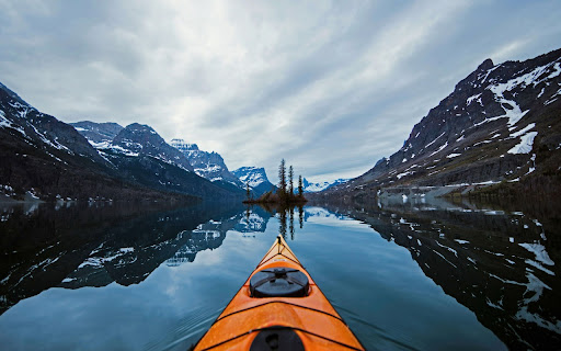 Kayaking on a Reflective Mountain Lake from Chrome web store to be run with OffiDocs Chromium online Kayaking on a Reflective Mountain Lake from Chrome web store to be run with OffiDocs Chromium online