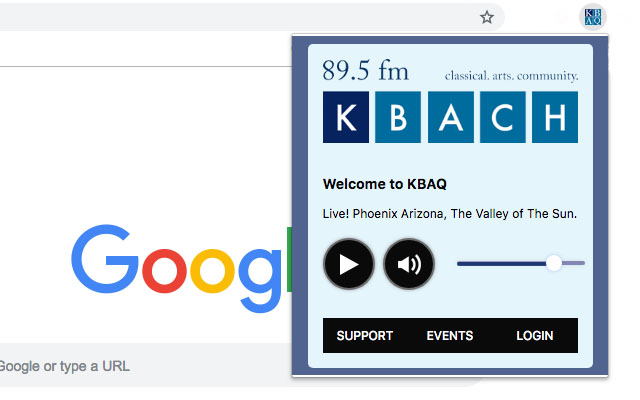 KBAQ Classical Music Player from Chrome web store to be run with OffiDocs Chromium online KBAQ Classical Music Player from Chrome web store to be run with OffiDocs Chromium online