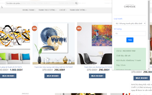 Khung Tranh Treo Tường Carehouse from Chrome web store to be run with OffiDocs Chromium online Khung Tranh Treo Tường Carehouse from Chrome web store to be run with OffiDocs Chromium online
