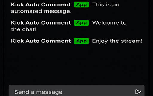 Kick Auto Comment from Chrome web store to be run with OffiDocs Chromium online Kick Auto Comment from Chrome web store to be run with OffiDocs Chromium online