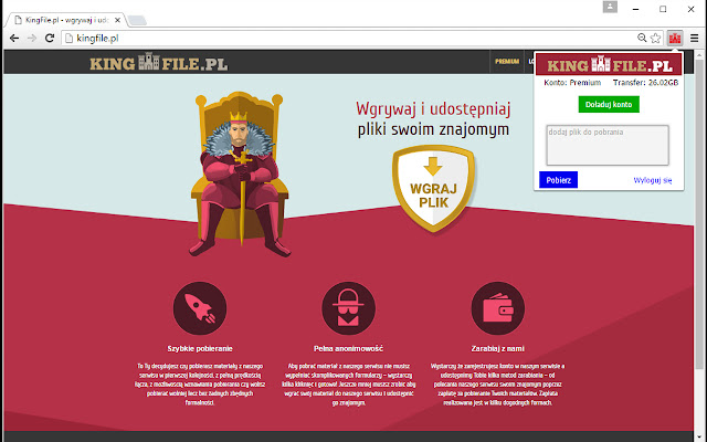 kingfile.pl from Chrome web store to be run with OffiDocs Chromium online kingfile.pl from Chrome web store to be run with OffiDocs Chromium online
