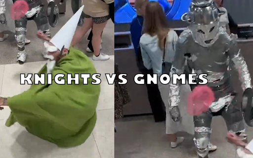 Knights vs Gnomes Jumpscare from Chrome web store to be run with OffiDocs Chromium online Knights vs Gnomes Jumpscare from Chrome web store to be run with OffiDocs Chromium online