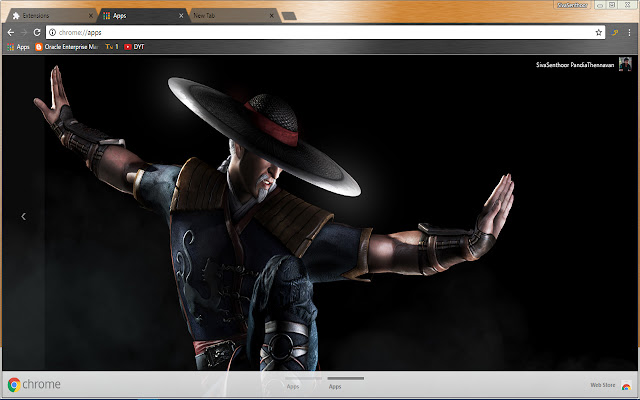Kung Lao Mortal Kombat Gaming Theme from Chrome web store to be run with OffiDocs Chromium online Kung Lao Mortal Kombat Gaming Theme from Chrome web store to be run with OffiDocs Chromium online