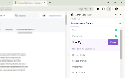 Launch Sequences from Chrome web store to be run with OffiDocs Chromium online Launch Sequences from Chrome web store to be run with OffiDocs Chromium online