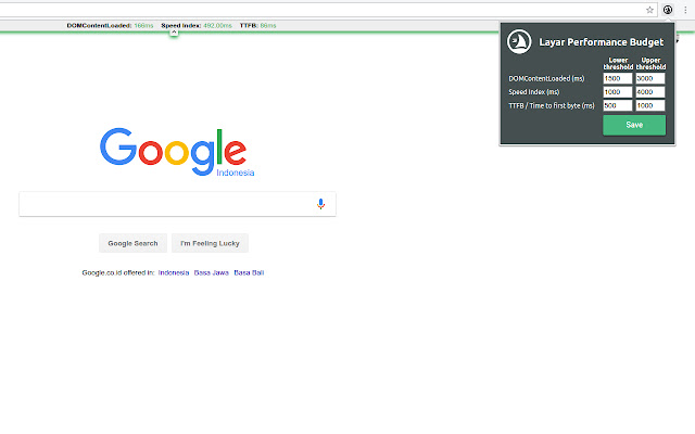 Layar Web Performance Budget from Chrome web store to be run with OffiDocs Chromium online Layar Web Performance Budget from Chrome web store to be run with OffiDocs Chromium online