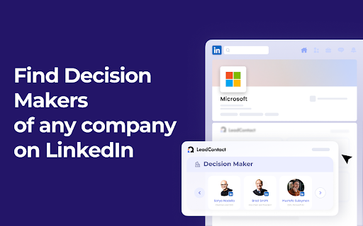 LeadContact Phone Number Email Finder for LinkedIn from Chrome web store to be run with OffiDocs Chromium online LeadContact Phone Number Email Finder for LinkedIn from Chrome web store to be run with OffiDocs Chromium online