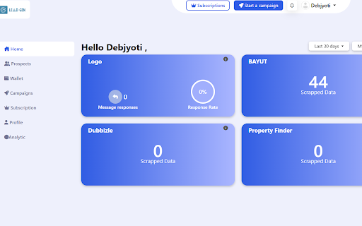 Leadgenz from Chrome web store to be run with OffiDocs Chromium online Leadgenz from Chrome web store to be run with OffiDocs Chromium online