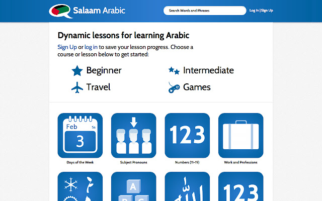 Learn Arabic Salaam from Chrome web store to be run with OffiDocs Chromium online Learn Arabic Salaam from Chrome web store to be run with OffiDocs Chromium online