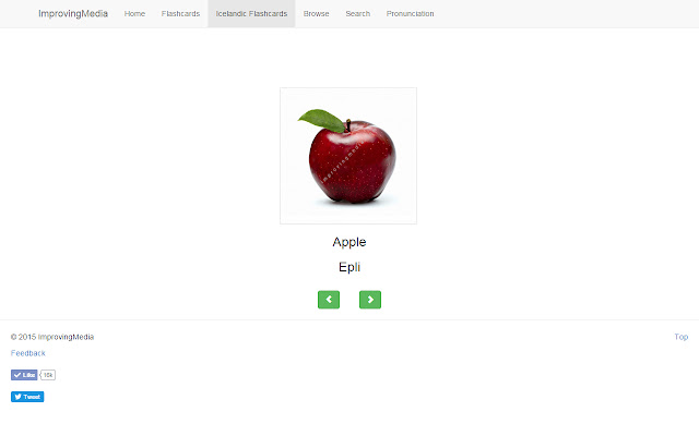 Learn Icelandic with Icelandic Flashcards from Chrome web store to be run with OffiDocs Chromium online Learn Icelandic with Icelandic Flashcards from Chrome web store to be run with OffiDocs Chromium online
