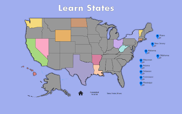 Learn States and Capitals from Chrome web store to be run with OffiDocs Chromium online Learn States and Capitals from Chrome web store to be run with OffiDocs Chromium online