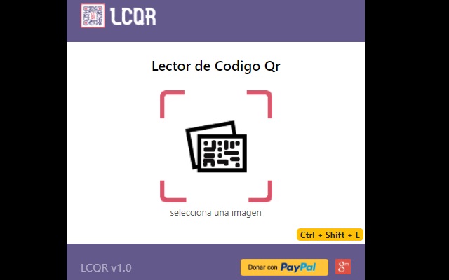 Lector Codigo Qr from Chrome web store to be run with OffiDocs Chromium online Lector Codigo Qr from Chrome web store to be run with OffiDocs Chromium online