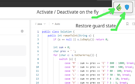LeetCode Submit Guard from Chrome web store to be run with OffiDocs Chromium online LeetCode Submit Guard from Chrome web store to be run with OffiDocs Chromium online