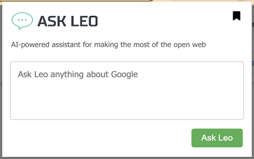 Leo Page Assistant from Chrome web store to be run with OffiDocs Chromium online Leo Page Assistant from Chrome web store to be run with OffiDocs Chromium online
