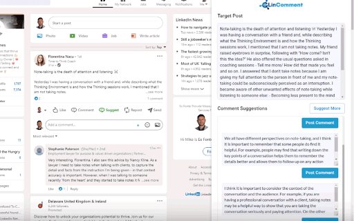 LinComment from Chrome web store to be run with OffiDocs Chromium online LinComment from Chrome web store to be run with OffiDocs Chromium online