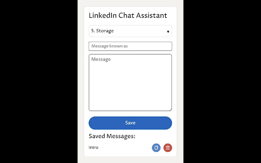 LinkedIn Chat Assistant from Chrome web store to be run with OffiDocs Chromium online LinkedIn Chat Assistant from Chrome web store to be run with OffiDocs Chromium online
